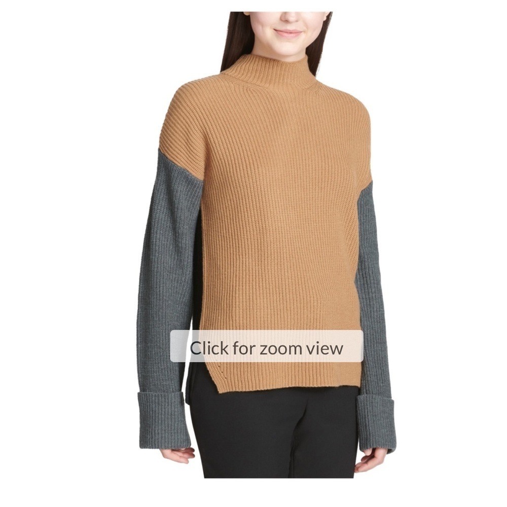 Hem and thread sweater